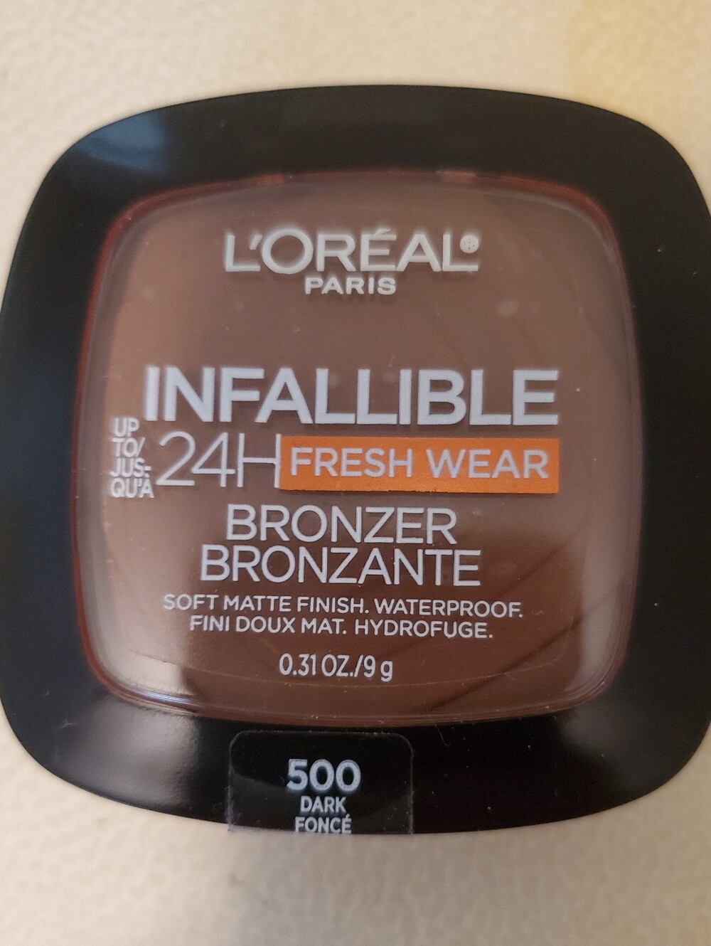 Loreal Paris Infallible 24H Freshwear Soft Matte Bronzer 500 Dark JEW20W